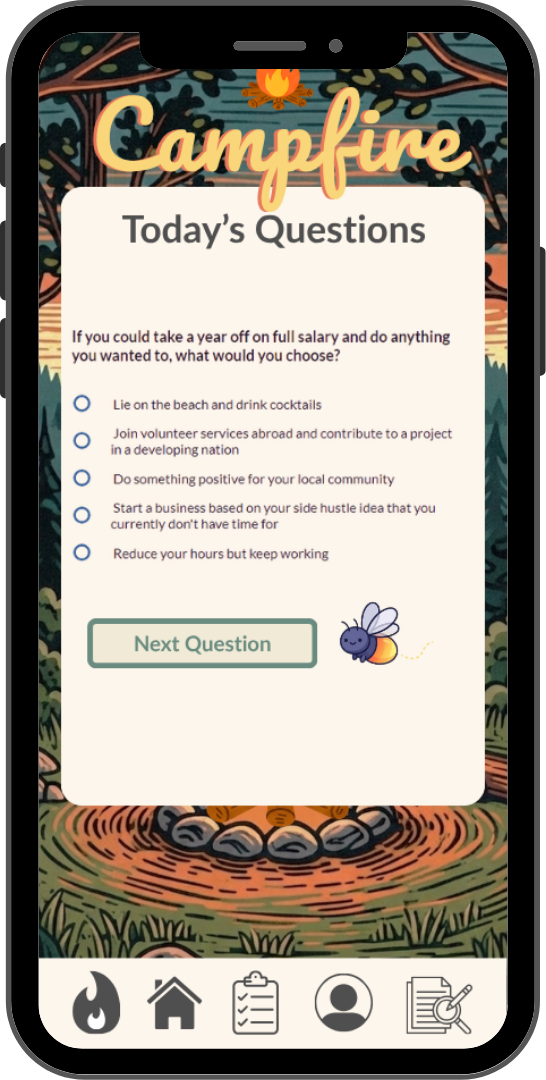 campfire - phone screen mockup - 1